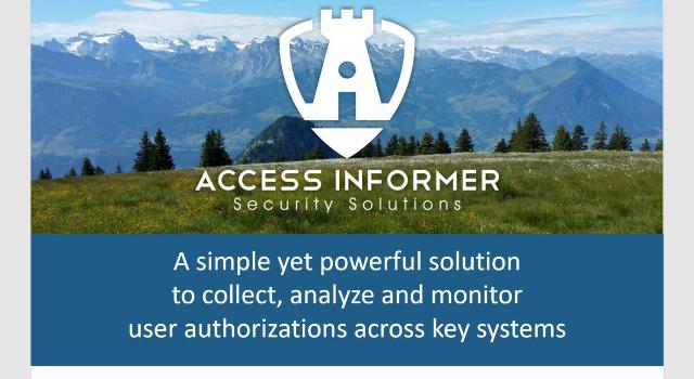 Swiss Startup - Access Informer Main Image