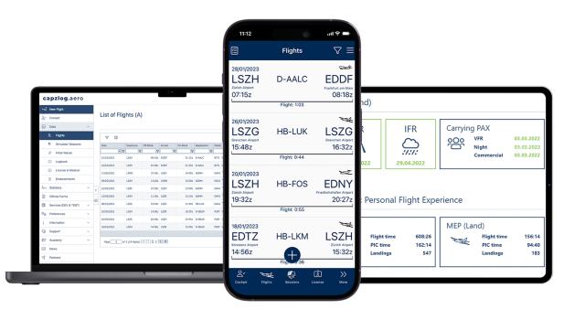 Swiss Startup - capzlog.aero Main Image