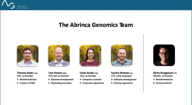 Swiss Startup - Abrinca Team Image