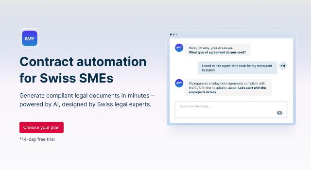 Swiss Startup - AdminTech Product Image