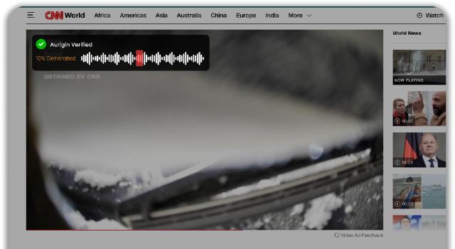 Swiss Startup - Aurigin.ai Product Image