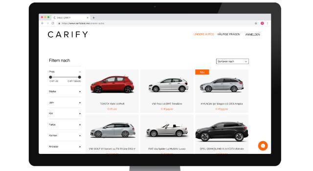 Swiss Startup - CARIFY Product Image