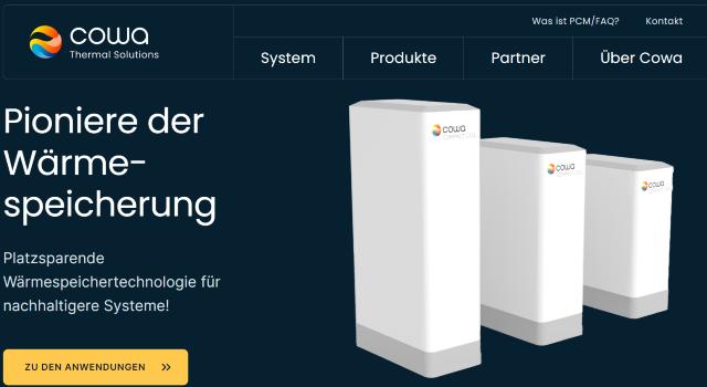 Swiss Startup - Cowa Thermal Solutions Main Image