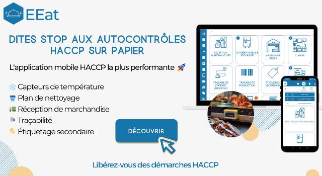 EEat le logiciel haccp n°1 - Libérez-vous des démarches HACCP