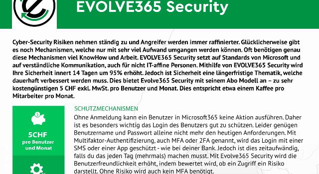 Swiss Startup - Evolve Now Product Image