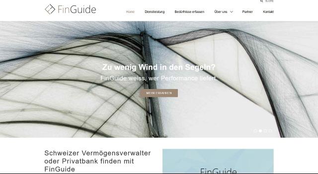 Swiss Startup - FinGuide Product Image