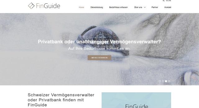 Swiss Startup - FinGuide Team Image
