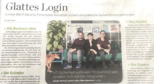 Swiss Startup - Futurae Technologies Team Image