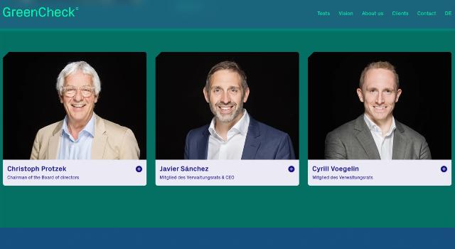 Swiss Startup - Greencheck Biotech Team Image