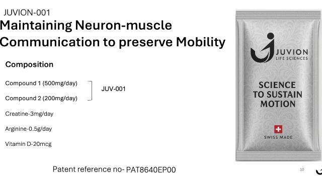 Swiss Startup - Juvion Life Sciences Product Image