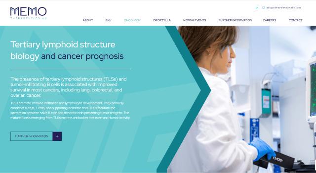 Swiss Startup - Memo Therapeutics Product Image