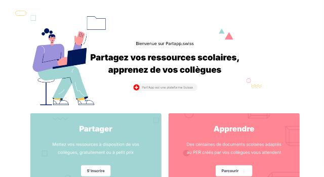 Swiss Startup - Part'app Main Image