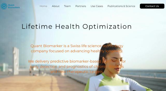 Swiss Startup - Quant Biomarkers Main Image