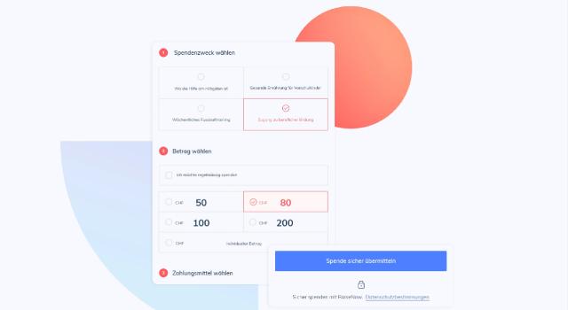 Swiss Startup - RaiseNow Product Image