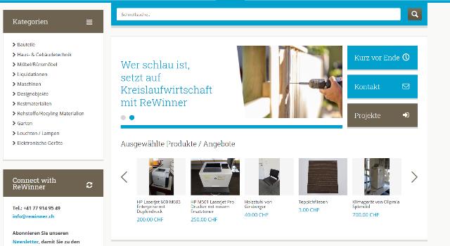 Swiss Startup - ReWinner Main Image