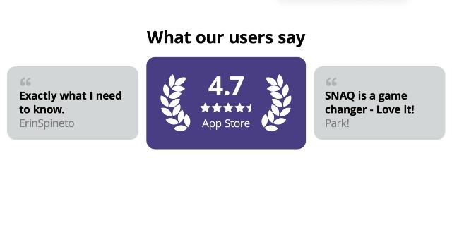 Swiss Startup - SNAQ Team Image