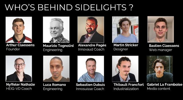 Swiss Startup - SideLights Team Image