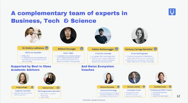 Swiss Startup - SimCase Team Image