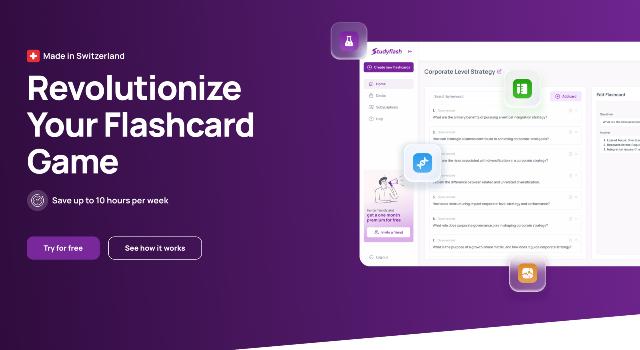 Swiss Startup - Studyflash Main Image