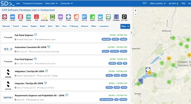 Swiss Startup - SwissDevJobs Main Image