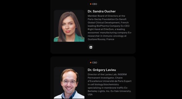 Swiss Startup - Synameta Therapeutics SARL Team Image