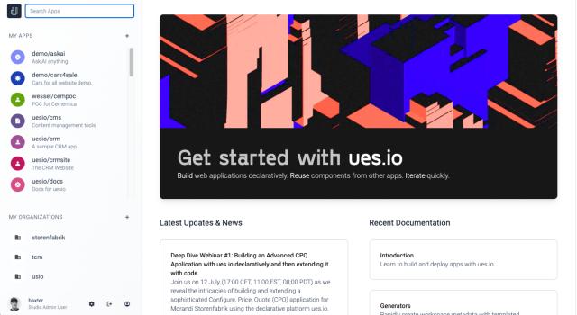 Swiss Startup - UES.IO GmbH - UESIO Inc (USA) Product Image