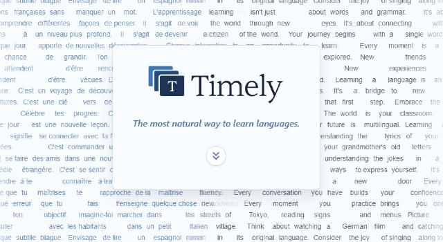Swiss Startup - Timely Learning Main Image