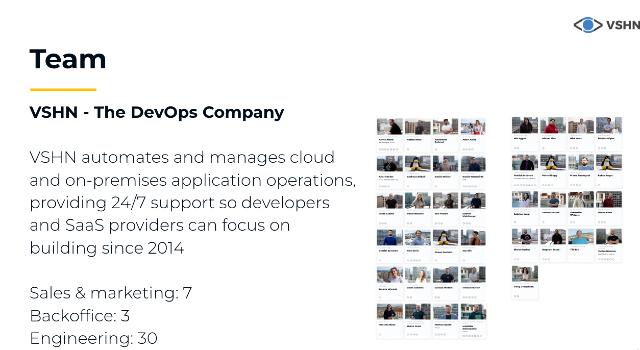 Swiss Startup - VSHN Team Image