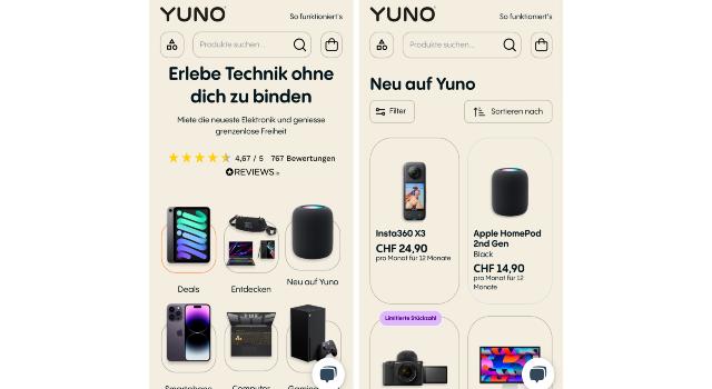 Swiss Startup - Yuno Product Image