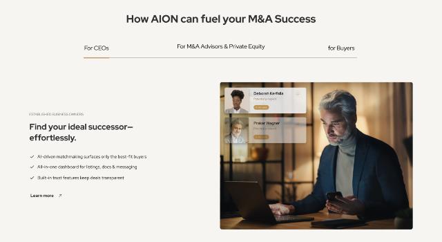 Swiss Startup - AION Technology Product Image