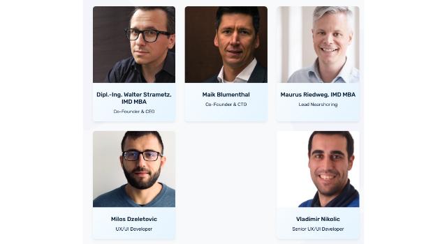 Swiss Startup - element36 Team Image