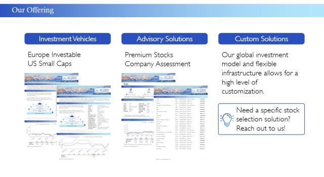 Swiss Startup - mu Capital Management  Product Image